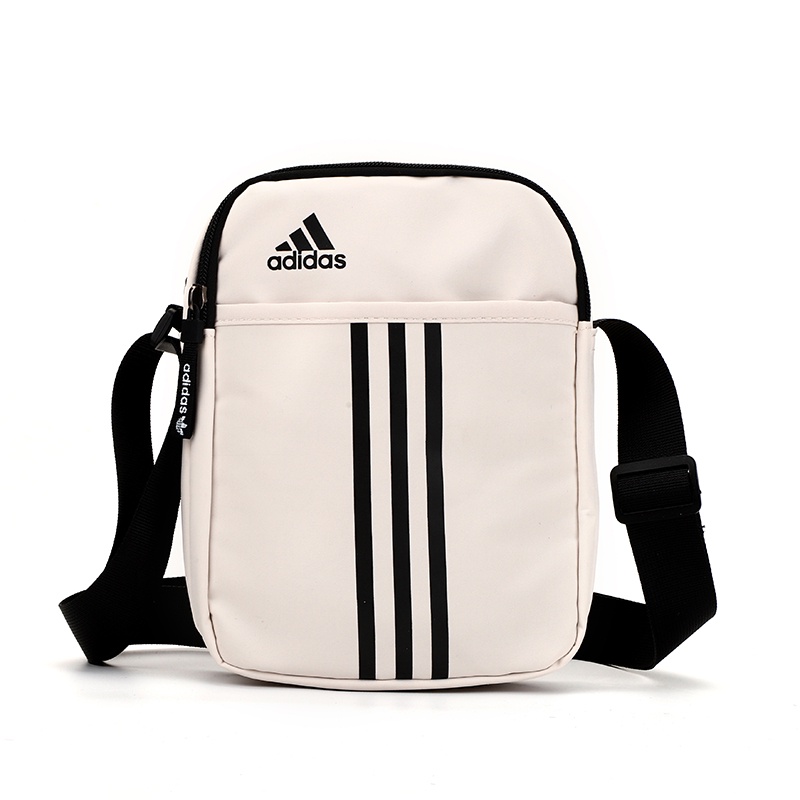 * * Túi Thể Thao Adidas Đeo Chéo Trước Ngực / Đeo Ngang Hông Màu Vàng Đen Phong Cách Adidas Tiện Lợi Cho Nam Và Nữ Khi Chạy Xe Đạp 02
