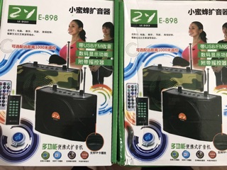 Loa trợ giảng ,bẫy chim e898 ,màu ràn ri.