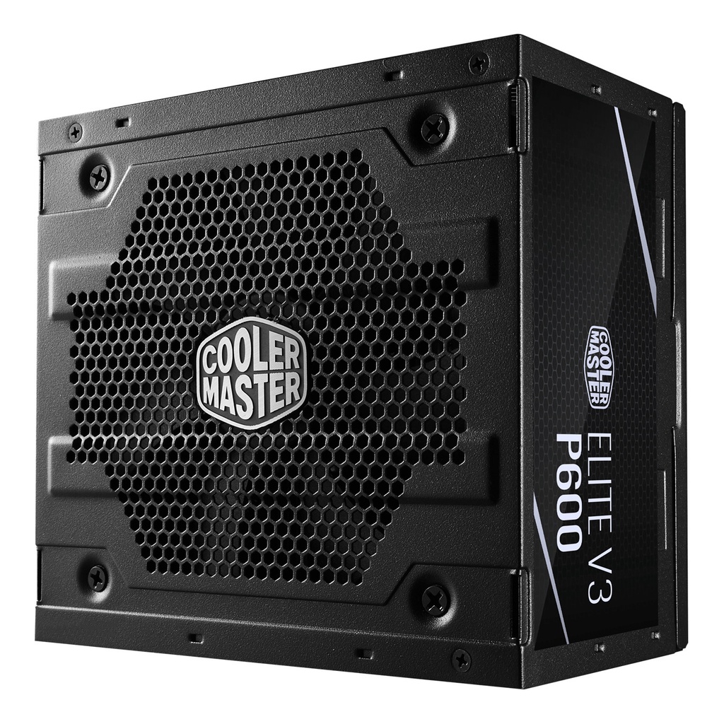 Nguồn COOLER MASTER V3 PC600 ELITE Chính hãng (4+4pin, 2x6+2pin). VI TÍNH QUỐC DUY