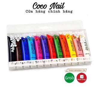 Set màu vẽ oumaxi 12 màu 12ml