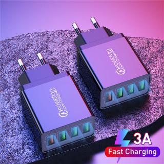 Củ Sạc Nhanh 5v 3.1a 4 Cổng Usb Cho Iphone