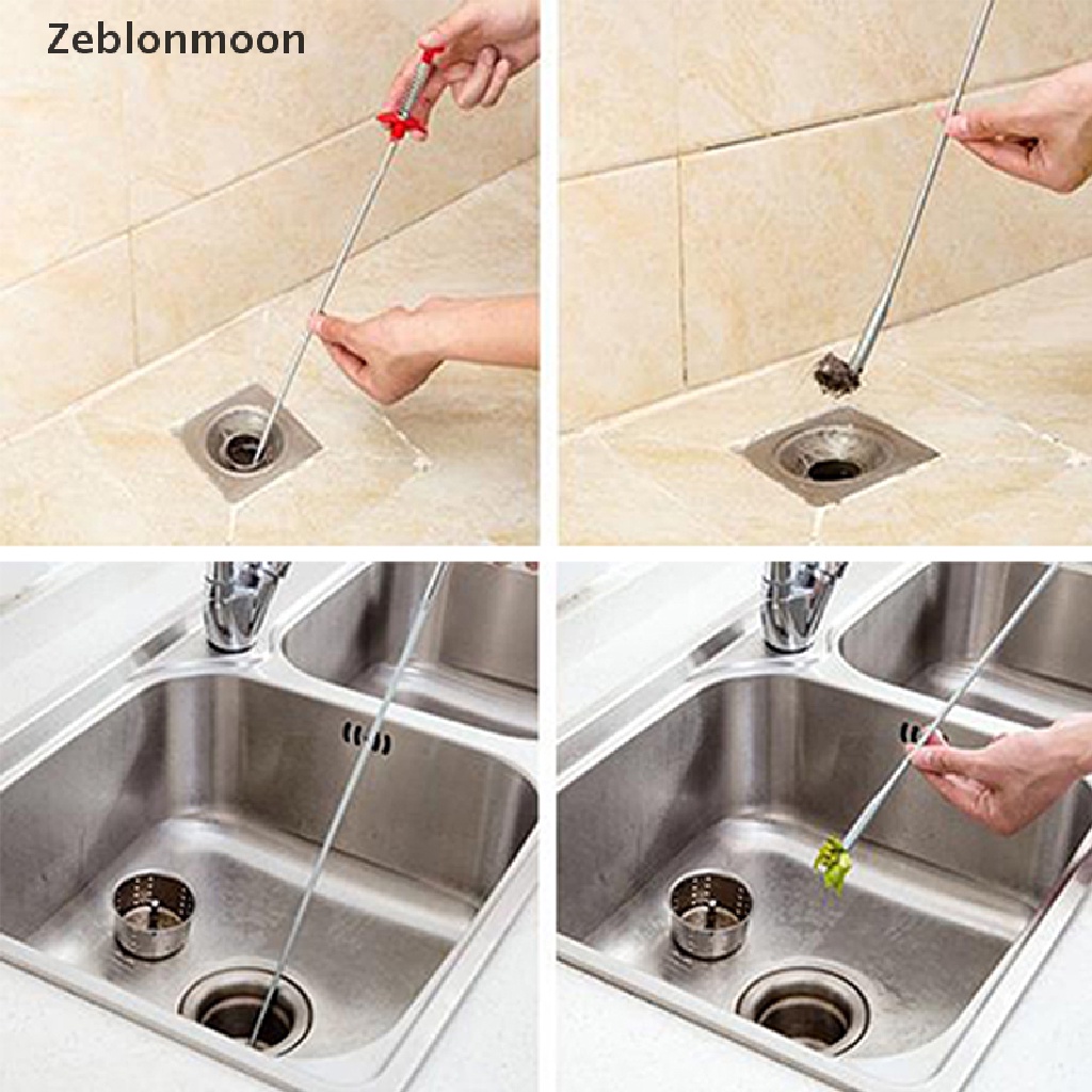 Dụng Cụ Làm Sạch Ống Thoát Nước Bồn Rửa Tay Bằng Kim Loại Dạng Lò Xo (m)