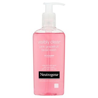 [Có Bill] SỮA RỬA MẶT NEUTROGENA VISIBLY CLEAR PINK GRAPEFRUIT FACIAL WASH 200ml