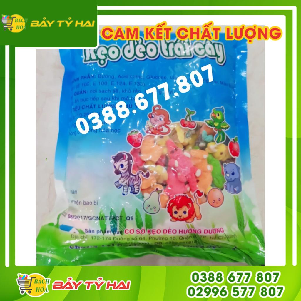 KẸO DẺO HƯƠNG TRÁI CÂY HÌNH CÁ SẤU TÚI 500GR