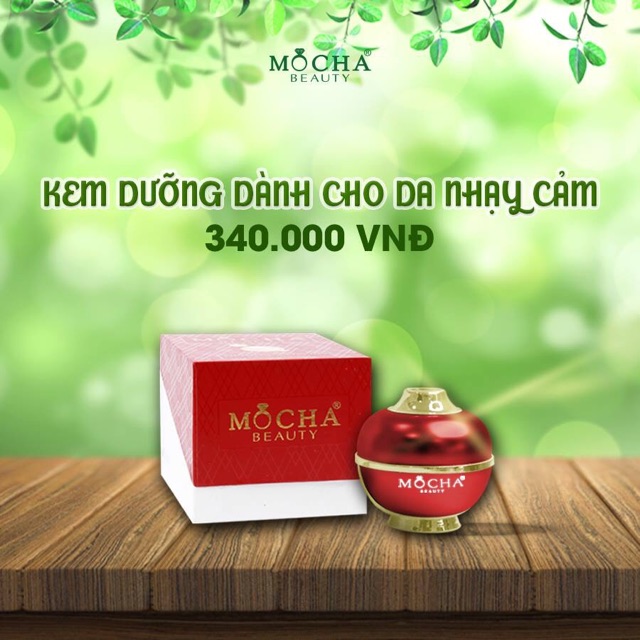 KEM FACE DƯỠNG CHO DA NHẠY CẢM MOCHA