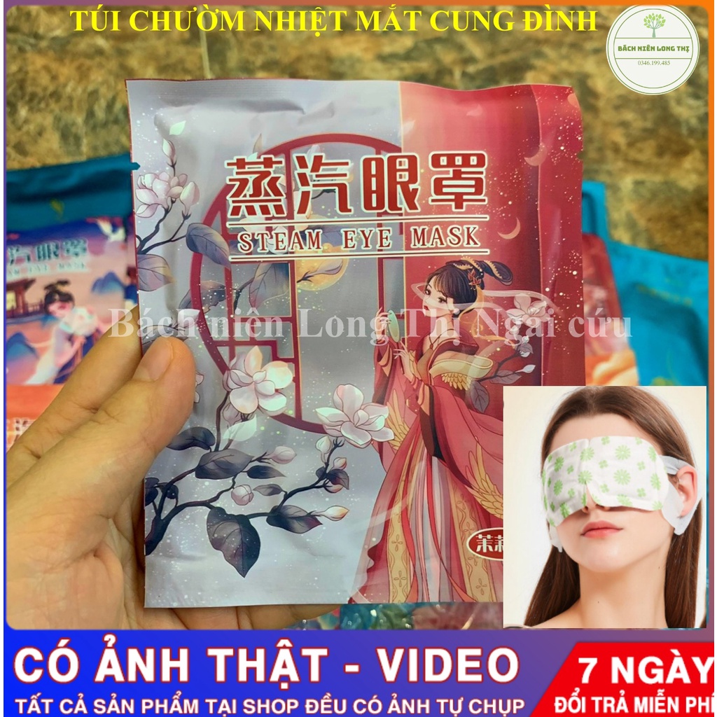 Miếng chườm ấm mắt Cung Đình- ấm hằng nhiệt, giảm quầng thâm, thư giãn mỏi mắt, sáng mắt chính hãng