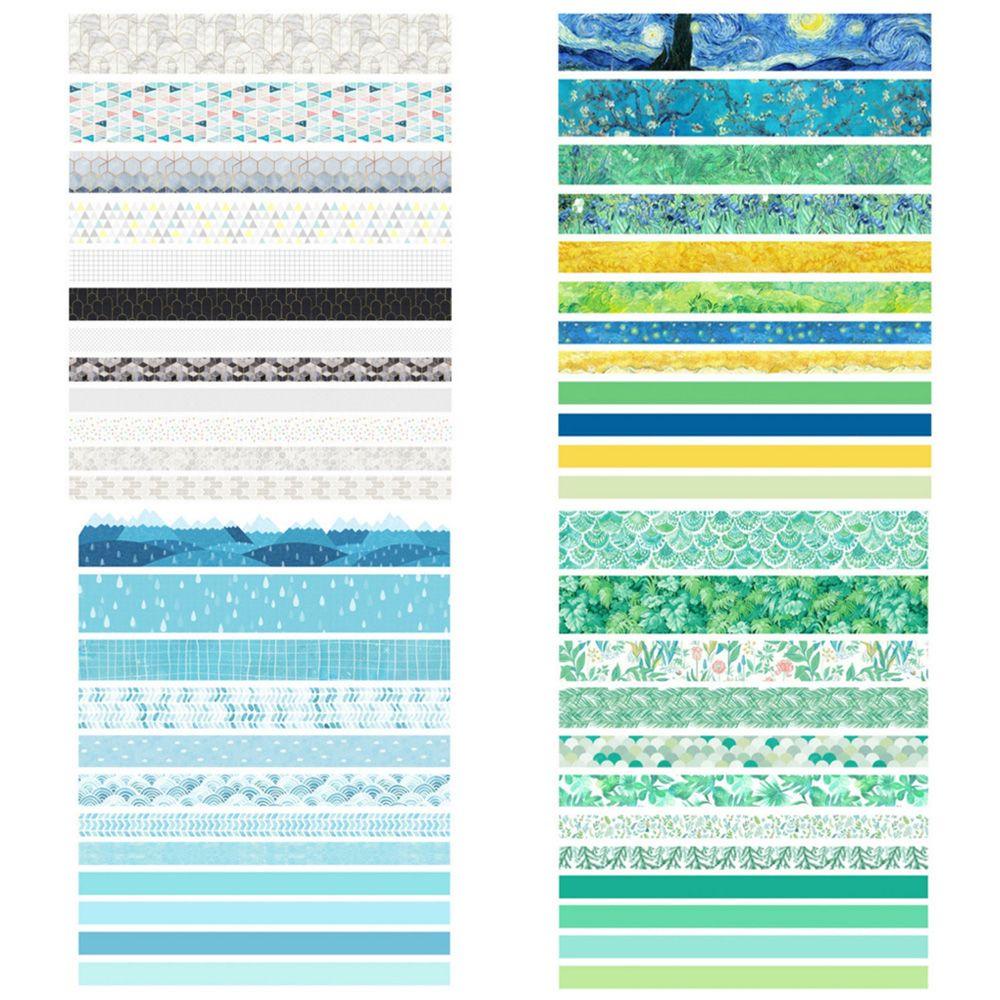 12 Cuộn Băng Dính Hình Cầu Vồng Trang Trí Scrapbook