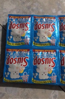 1 dây 10 gói Nước xả làm mềm vải SiuSop (10 gói/1 gói 25g)