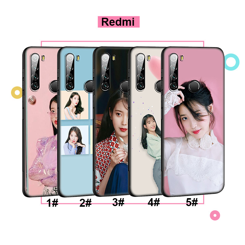 Ốp Lưng Mềm In Hình Ca Sĩ Lee Ji Eun Cho Xiaomi Mi 6 / 8 / Redmi Note 9s / 9 / 8t / 8 Pro Max / X2