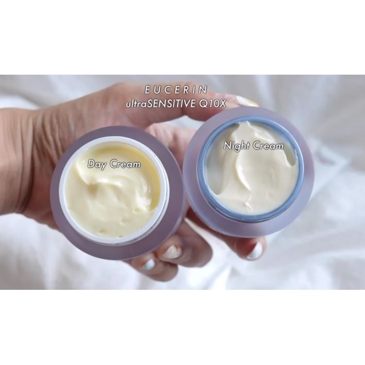 Kem Dưỡng Ban Đêm Ngăn Lão Hóa Eucerin Sensitive Skin Q10 Active Night Cream 50ml