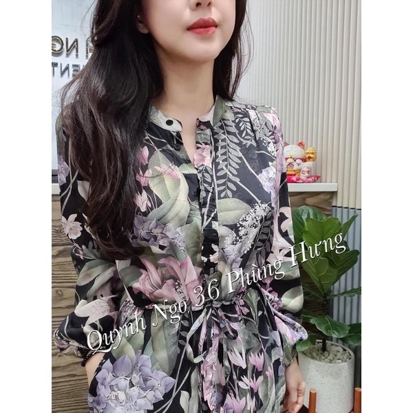 Đầm hoa Reserved UK size 38 newtag chính hãng