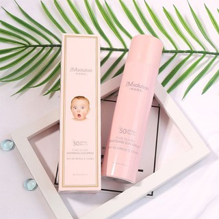 KEM CHỐNG NẮNG DẠNG XỊT JM SOLUTION MAMA – PURE GUARD WHITENING SUN SPRAY (sử dụng được cho cả da bé)