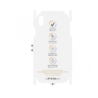 Dán mặt lưng + viền ppf cho iphone x/xs