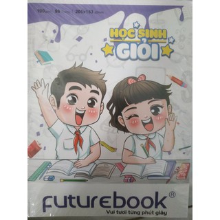 tập học sinh FUTUREBOOK 96 trang (4 ô ly)
