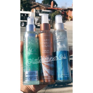 [AUTH] Xịt nhũ Shimmer Mist Bath And Body Works