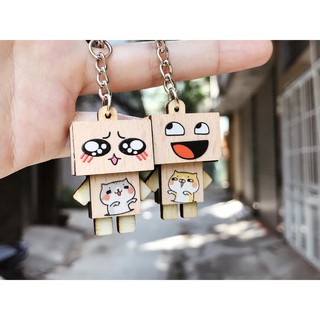 Móc khóa danbo 1000 sắc thái