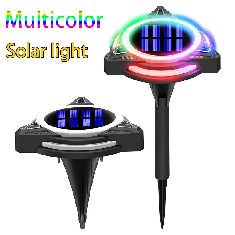 Đèn Năng Lượng Mặt Trời Cảm Biến Nhiều Màu Chống Thấm Nước Cho Sân Vườn