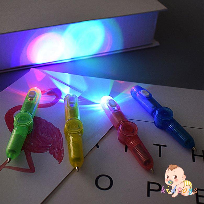 Bút Con Quay Đồ Chơi Spinner Có Đèn Led Đa Năng Giúp Giảm Căng Thẳng