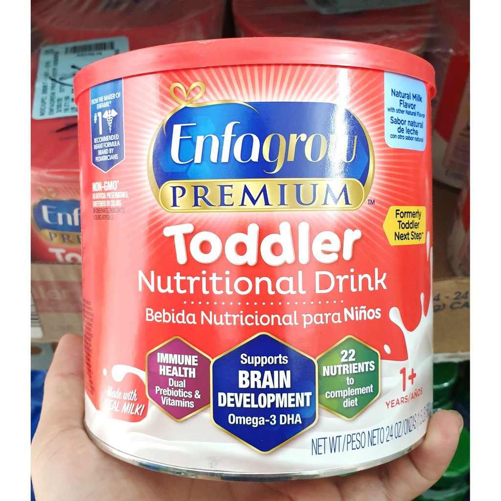 Sữa Enfagrow Non - GMO Premium Toddler Next Step 680g dành cho bé từ 1 -3 tuổi.