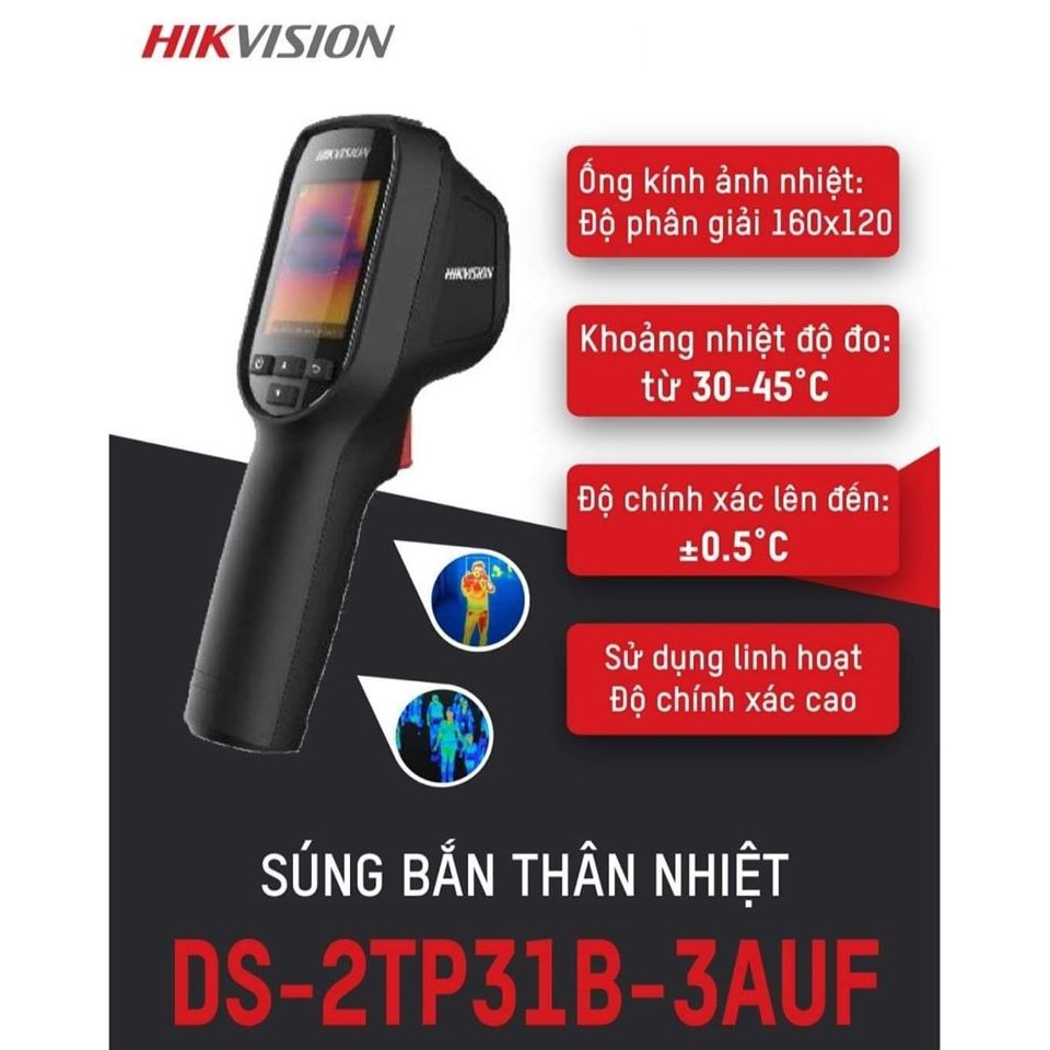 Camera Thân Nhiệt Hikvison Chính Hãng - Camera thân nhiệt, đo nhiệt độ cơ thể, thiết bị