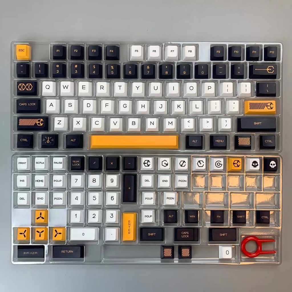 Keycap Bàn Phím Cơ Không Dây Bluetooth Virtual War 104/68/87/980.etc Chất Lượng Cao