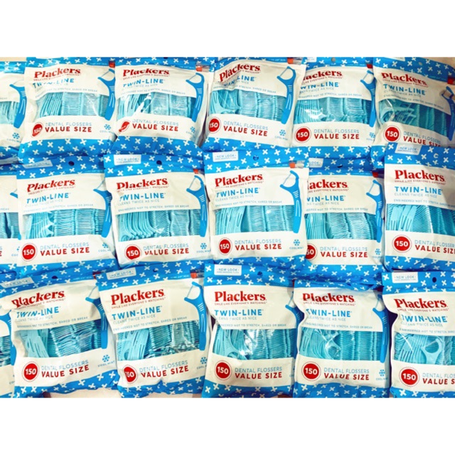 Tăm chỉ nha khoa 150 cái - Plackers ( Hàng Usa)