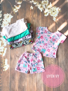 Set bộ cộc tay bé trai/bé gái