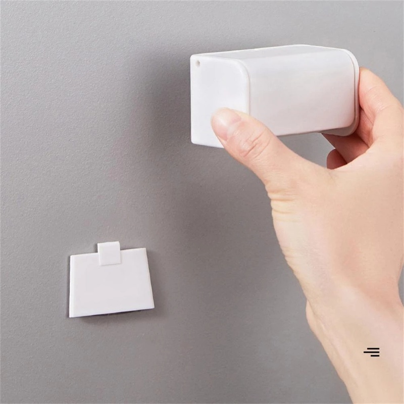 Giá Đỡ Bàn Chải Đánh Răng Gắn Tường Không Cần Đục Lỗ Tiện Dụng