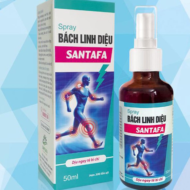 Xịt Bách Linh Diệu –Hỗ trợ giảm đau xương khớp (chai 50ml)