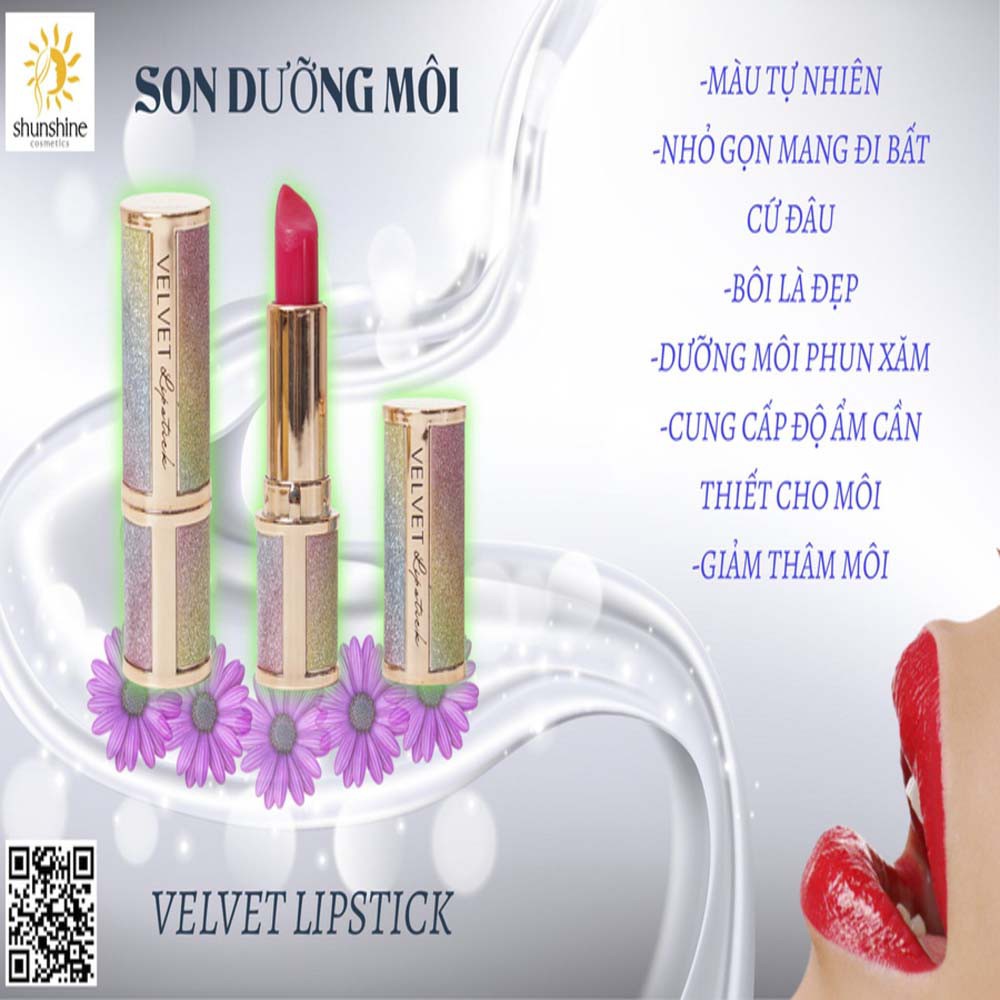 Son dưỡng màu Shunshine Velvet Lipstick | BigBuy360 - bigbuy360.vn