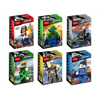 Mô hình lắp ráp Non Lego Hero 0211-0216  1 bộ  6 hộp