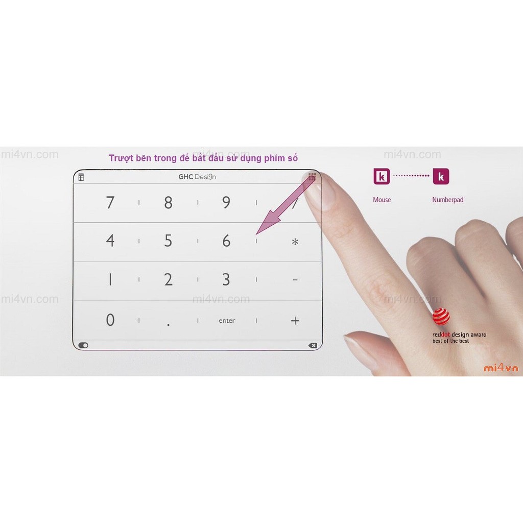 Bàn phím Nums Keypad  thông minh