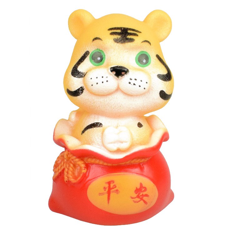 Hổ ngồi hồ lô (nhựa)
