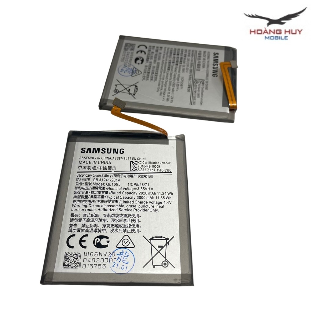 Pin Samsung Galaxy A01 / QL1695 Dung Lượng 3000mAh Zin Hàng Nhập Khẩu Bảo Hành 6 Tháng 1 Đổi 1
