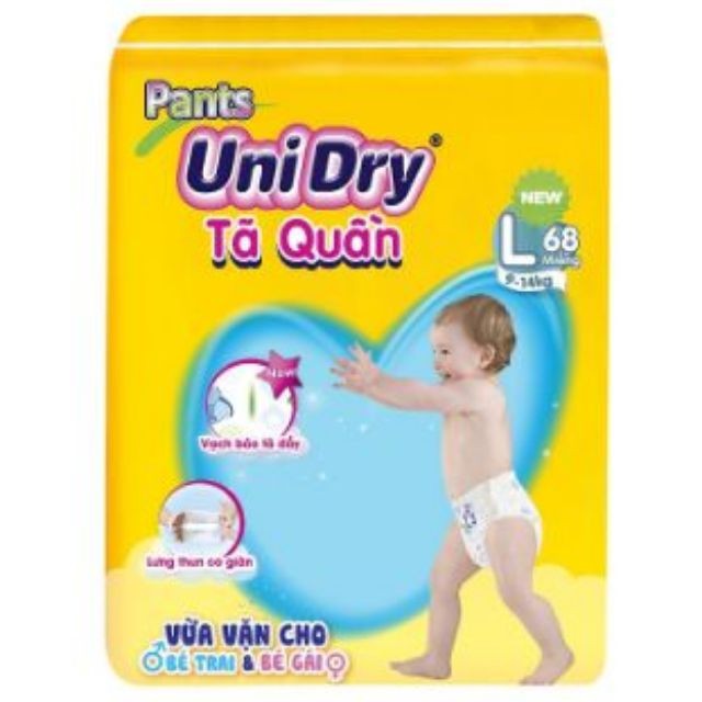 Tã quần UniDry M74/ L68/ XL62/ XXL56