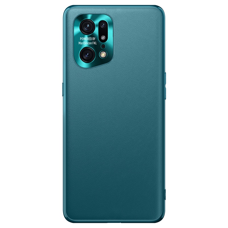 Ốp Điện Thoại Da Có Khung Bảo Vệ Camera Cho Oppo Find X5 Pro Find X3 X2 Pro Neo Lite