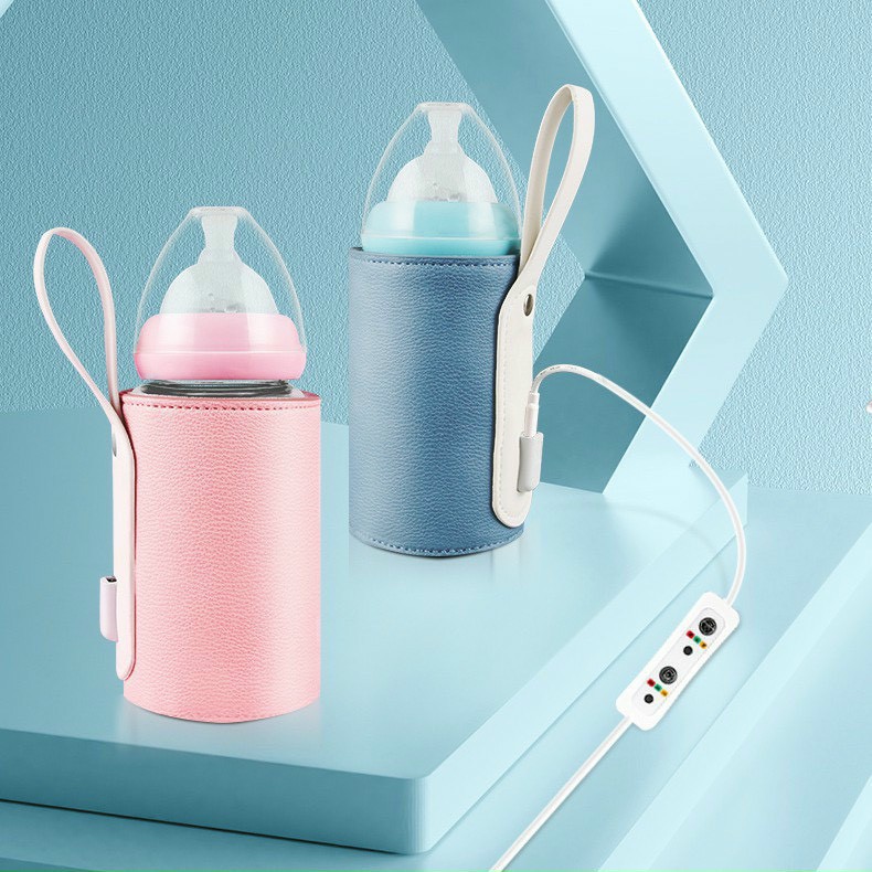 Túi Ủ Sữa Thông Minh có Cảm Biến Nhiệt Độ Chất liệu Bằng Da