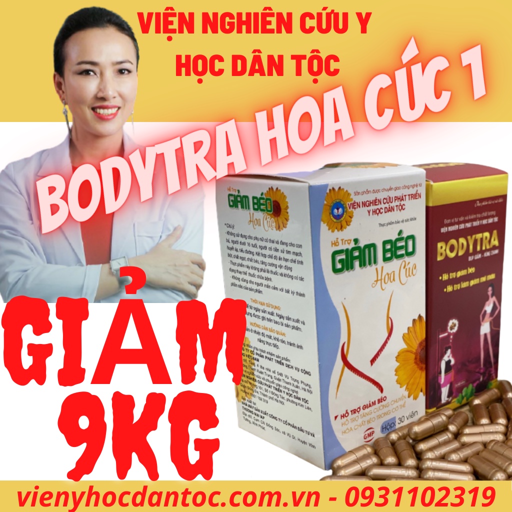 - Giảm 7- 9Kg - Bodytra 1 - Tặng 30 Viên Giữ Dáng/Mềm Mỡ Shan Tuyết- Không Ăn Kiêng