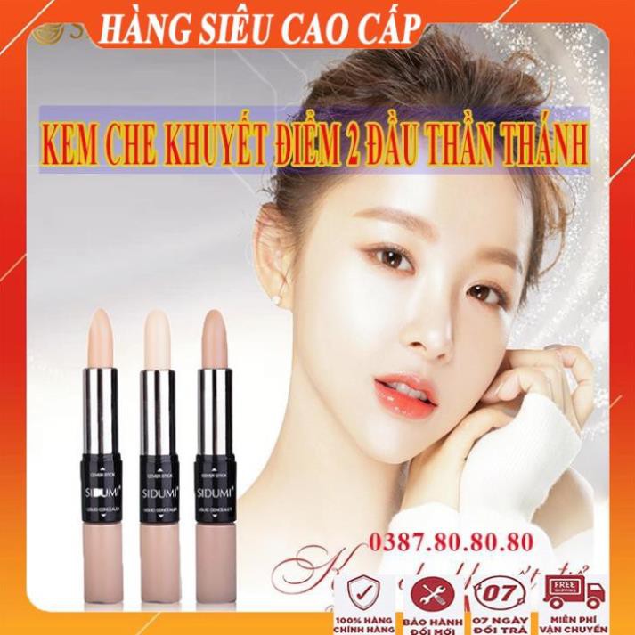 [ Freeship - DÀY DÀI GẤP 6 LẦN ] Kem che khuyết điểm sidumi đa năng thần thánh/ Kem che khuyết điểm cho nam nữ siêu đẹp