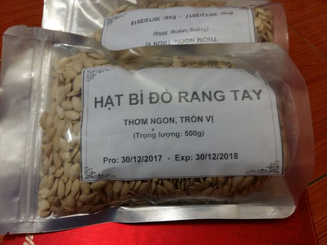 Compo 3.2 kg hạt bí rang tay siêu ngon. Hàng đảm bảo