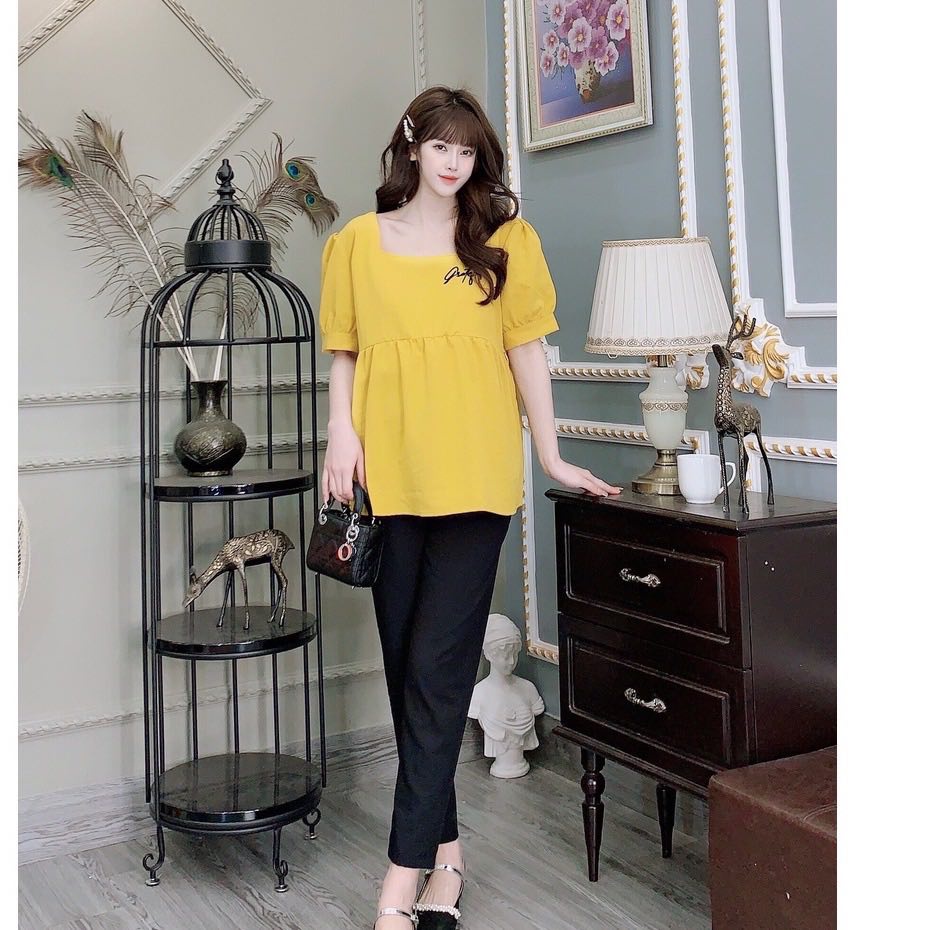 ÁO BẦU CÔNG SỞ CÓ KHÓA KÉO SAU SINH