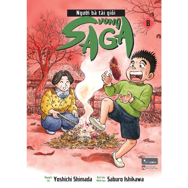 Sách - Người Bà Tài Giỏi Vùng Saga – Tập 8