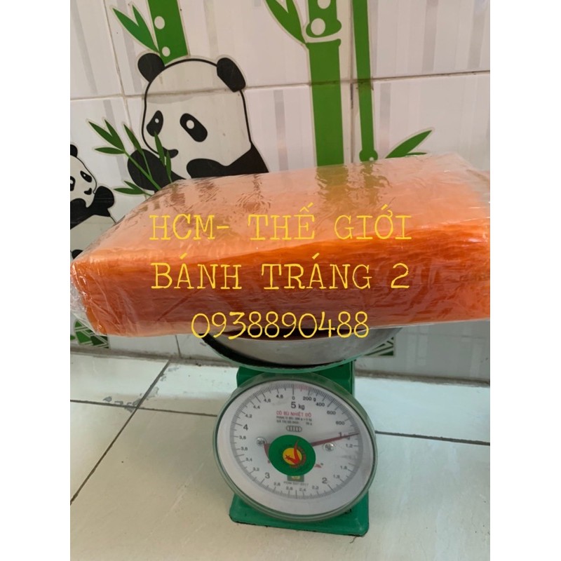 1kg vỏ Bánh tráng đỏ cuộn bơ mỏng ngon chuyên làm bánh tráng cuốn KO KÈM BƠ