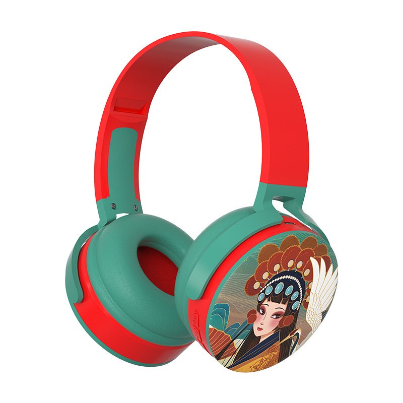 Tai nghe chụp không dây Bluetooth thời trang DR-54 có khe thẻ nhớ tiện dụng