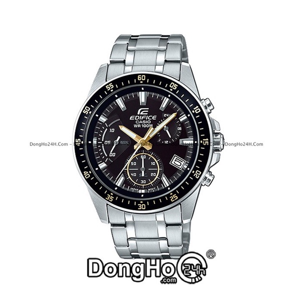 Đồng Hồ Nam Casio Edifice EFV-540D-1A9 Dây Kim Loại Nhiều Màu.
