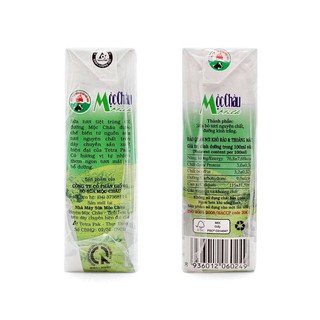[Chính Hãng] SỮA TƯƠI MỘC CHÂU CÁC VỊ [4hộp 180ml]