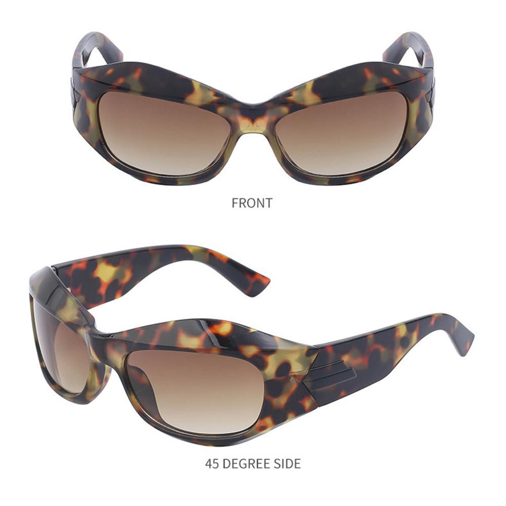 Kính Râm BORAG Y2K Chống Tia UV400 Phong Cách Đường Phố