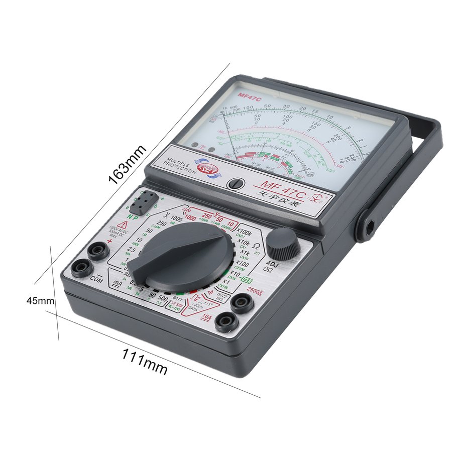Ele】⚡⚡Đồng hồ đo vạn năng MF-47C
