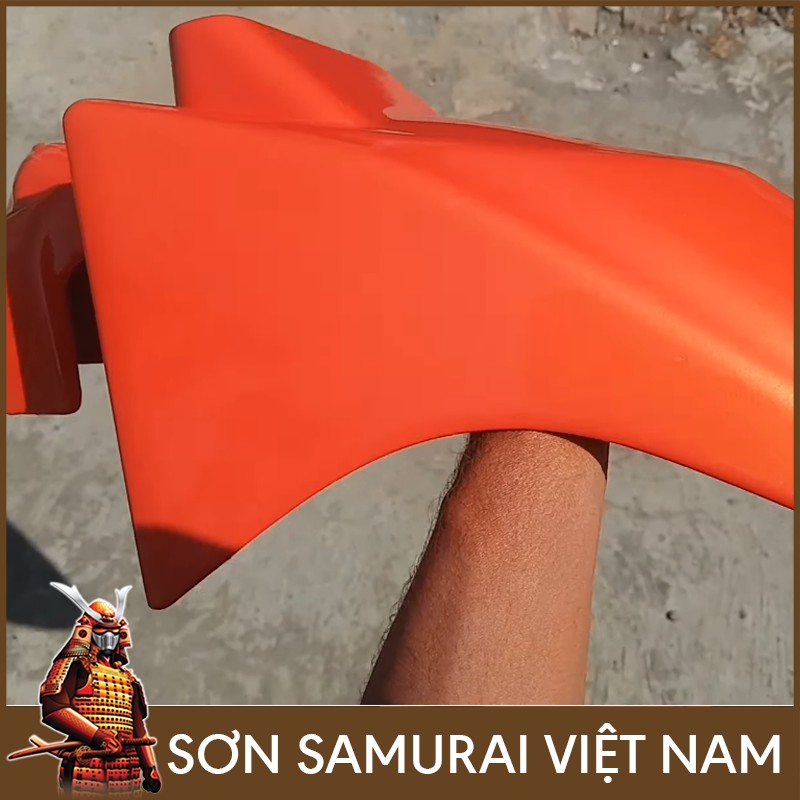 Chai sơn màu cam rực Y3505 sơn xịt Samurai