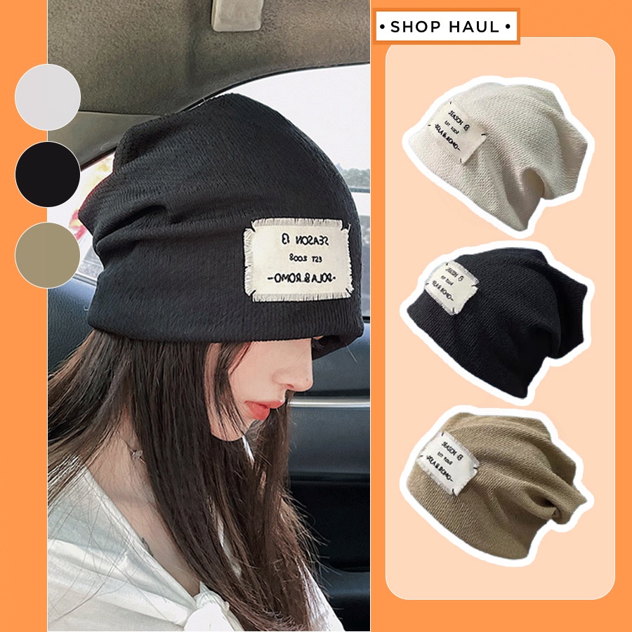 Mũ len unisex hip hop dáng Hàn Quốc Shop Haul ML-U01